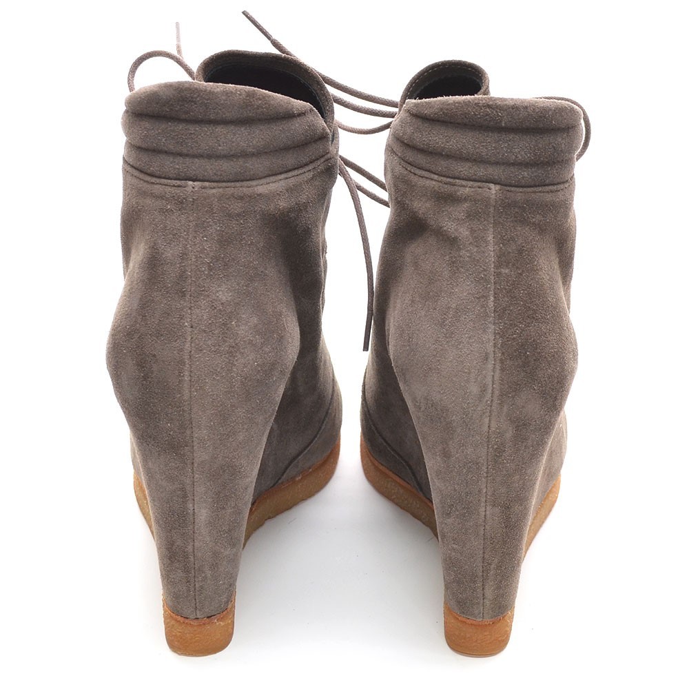 Stuart Weitzman Kidstuff Hidden Wedge Boots 7.5 M New - Picture 4 of 6